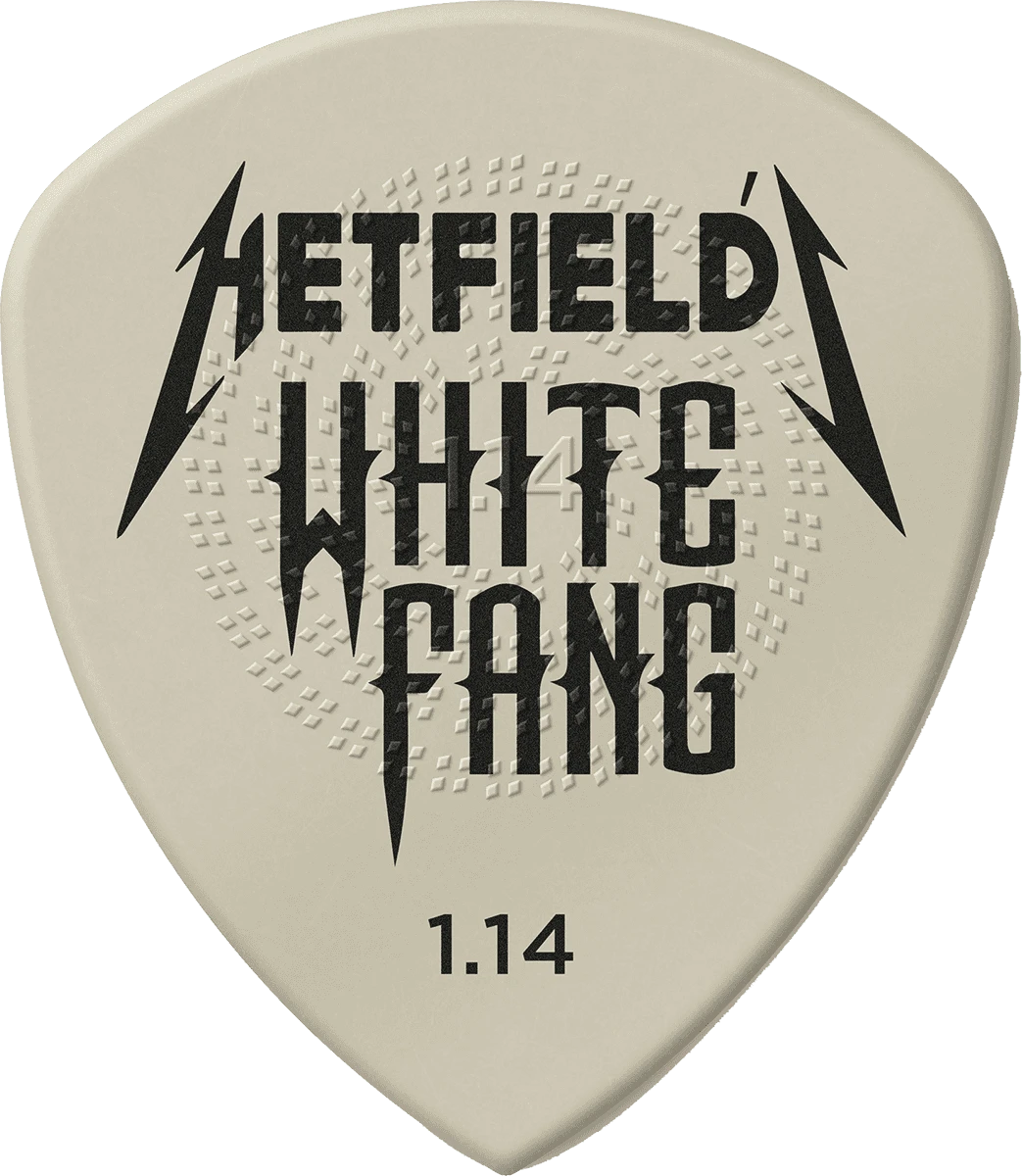 Dunlop Hetfield Ultex White Fang 1.14mm  Players's Pack